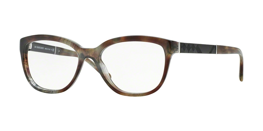 Burberry BE2166 Square Eyeglasses  3470-SPOTTED GREY 54-16-140 - Color Map grey