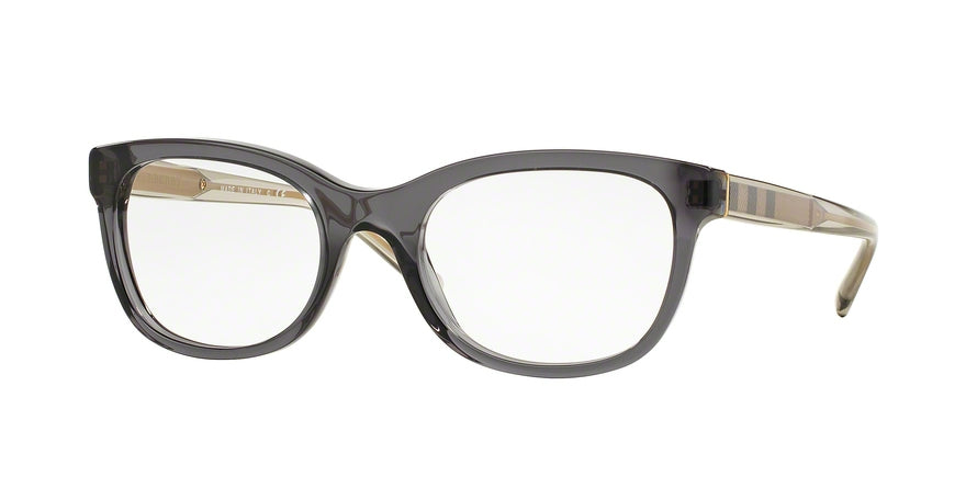 Burberry BE2213 Square Eyeglasses  3544-DARK GREY 51-20-140 - Color Map grey