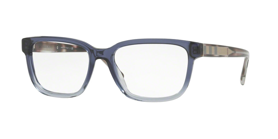 Burberry BE2230 Square Eyeglasses  3599-BLUE GRADIENT 55-17-145 - Color Map blue