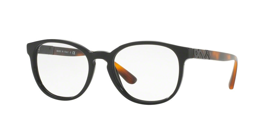 Burberry BE2241F Phantos Eyeglasses  3001-BLACK 52-18-140 - Color Map black