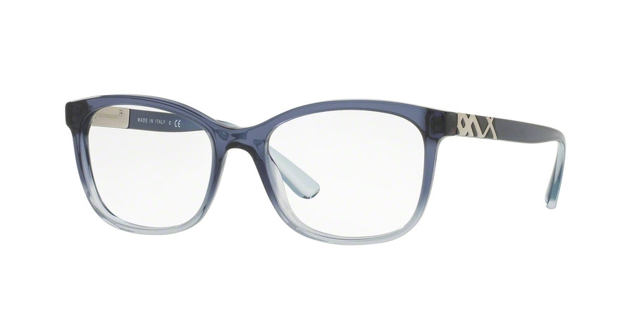 Burberry BE2242 Square Eyeglasses  3599-BLUE GRADIENT 53-17-140 - Color Map blue