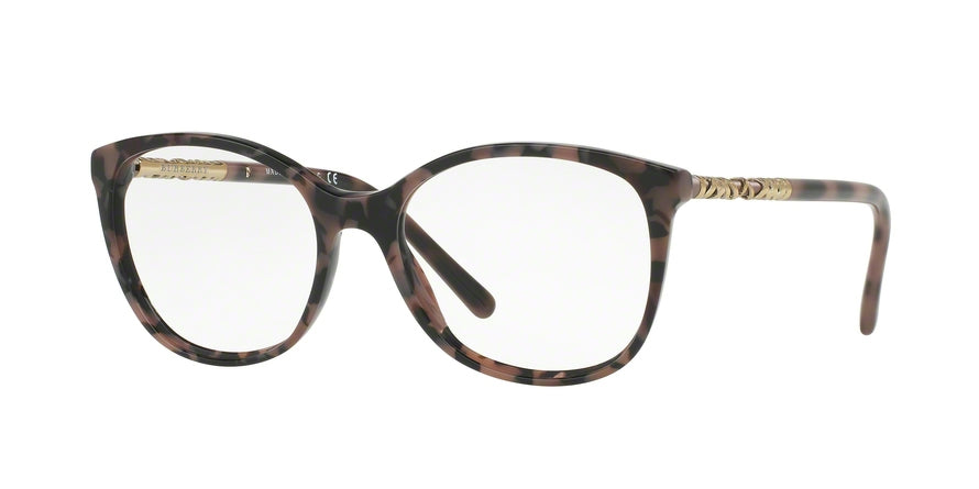Burberry BE2245F Round Eyeglasses  3624-SPOTTED BROWN 54-17-140 - Color Map brown
