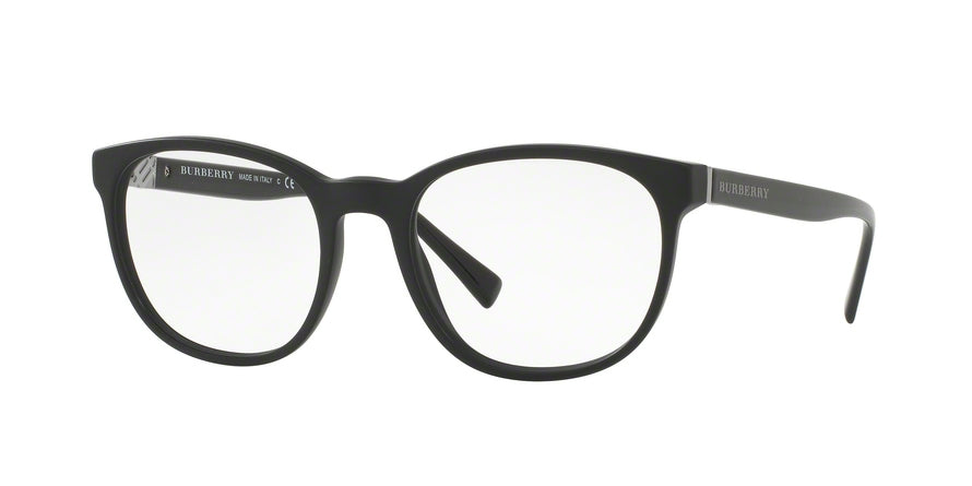 Burberry BE2247F Square Eyeglasses  3001-MATTE BLACK 54-19-145 - Color Map black