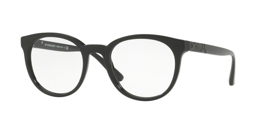 Burberry BE2250F Phantos Eyeglasses  3001-BLACK 53-20-145 - Color Map black