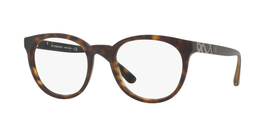 Burberry BE2250 Phantos Eyeglasses  3536-MATTE DARK HAVANA 51-20-145 - Color Map havana