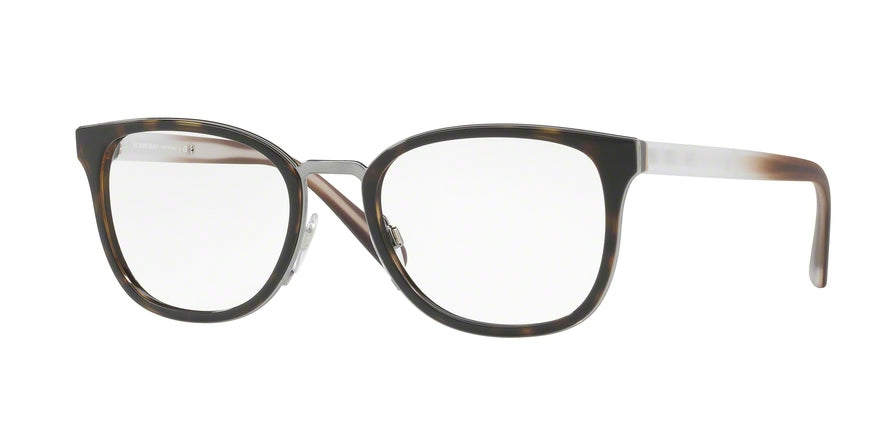 Burberry BE2256 Square Eyeglasses  3002-DARK HAVANA 53-19-145 - Color Map havana