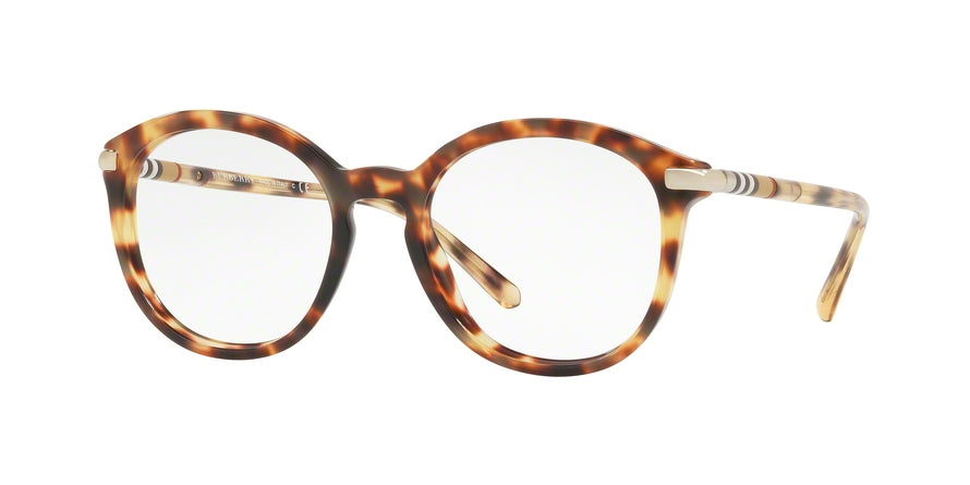 Burberry BE2264F Phantos Eyeglasses  3278-LIGHT HAVANA 52-19-140 - Color Map havana