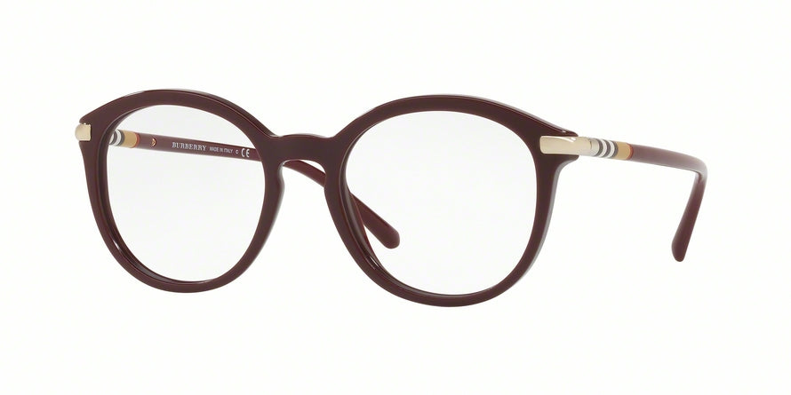 Burberry BE2264F Phantos Eyeglasses  3687-BORDEAUX 52-19-140 - Color Map bordeaux