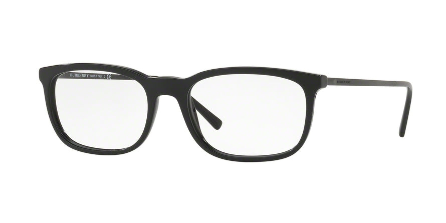 Burberry BE2267 Rectangle Eyeglasses  3001-BLACK 55-18-145 - Color Map black