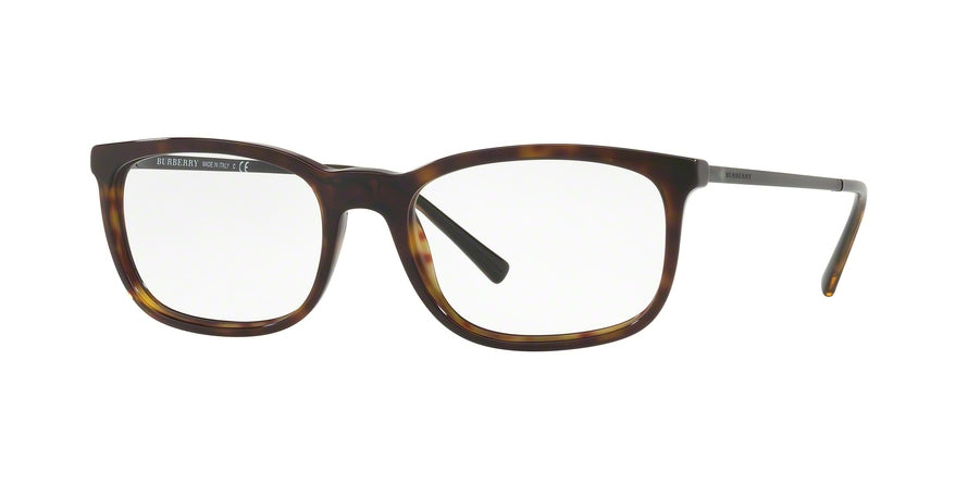 Burberry BE2267 Rectangle Eyeglasses  3002-DARK HAVANA 55-18-145 - Color Map havana