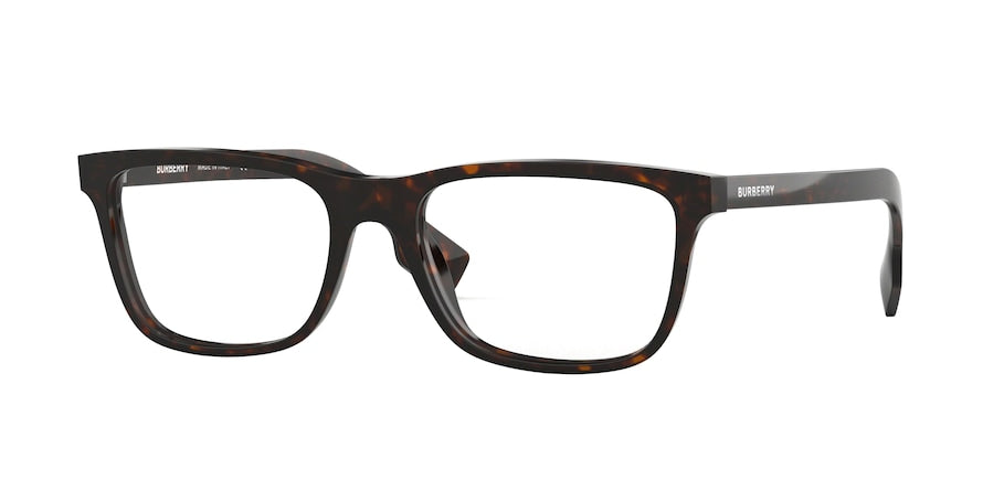 Burberry BE2292F Rectangle Eyeglasses  3002-DARK HAVANA 55-18-145 - Color Map havana