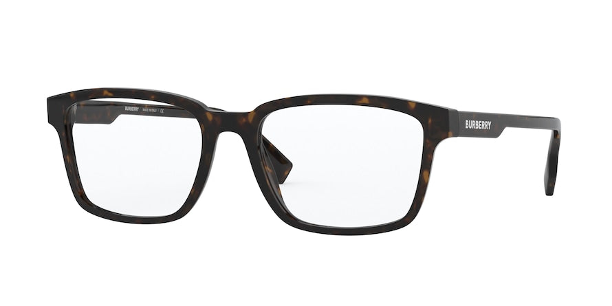 Burberry BE2308F Rectangle Eyeglasses  3002-DARK HAVANA 55-18-145 - Color Map havana