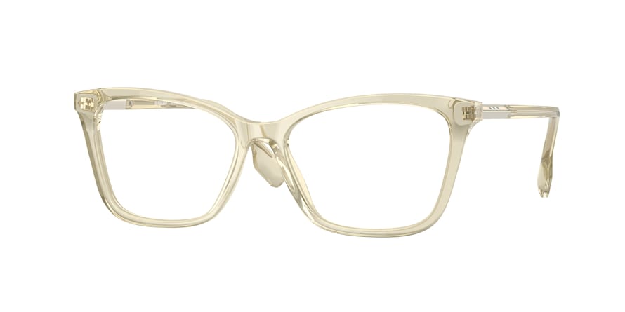 Burberry SALLY BE2348 Cat Eye Eyeglasses  3852-YELLOW 55-15-140 - Color Map yellow