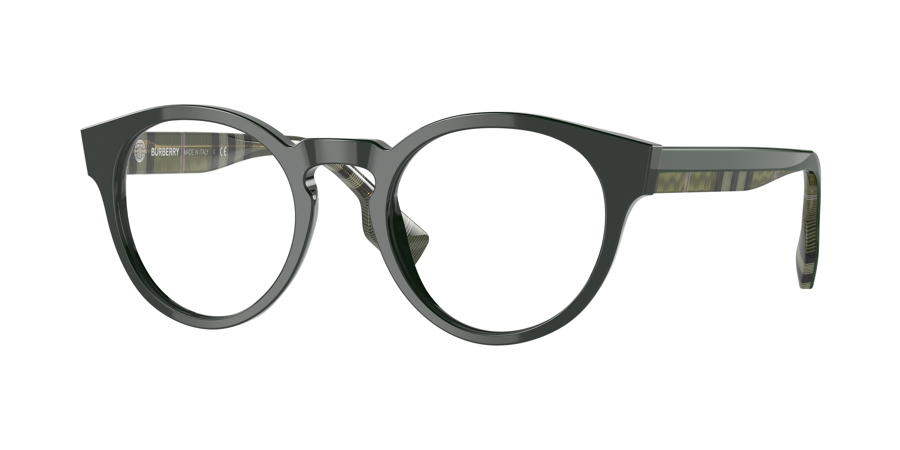 Burberry GRANT BE2354 Phantos Eyeglasses  3997-Green 49-145-21 - Color Map Green