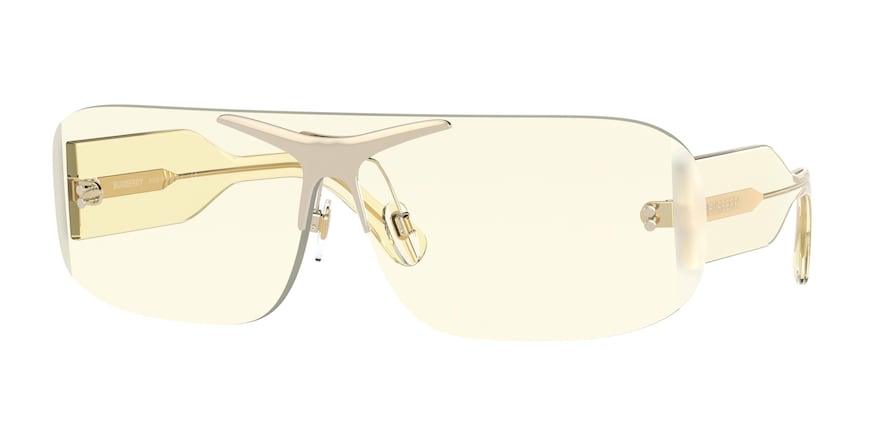 Burberry BE3123 Rectangle Sunglasses  3852/8-YELLOW 60-160-145 - Color Map yellow