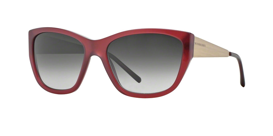 Burberry BE4174 Irregular Sunglasses  34028G-BORDEAUX 56-17-140 - Color Map bordeaux