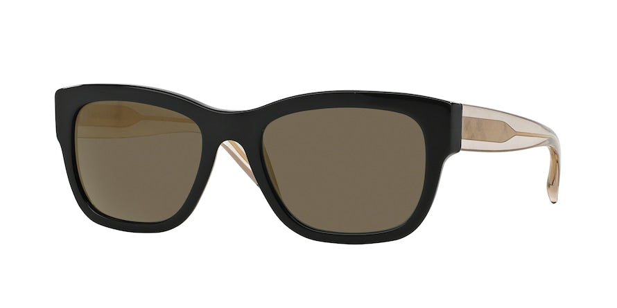 Burberry BE4188 Square Sunglasses  35074T-BLACK 54-19-140 - Color Map black