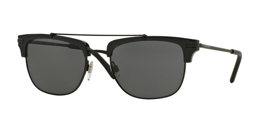Burberry BE4202Q Square Sunglasses  30015V-MATTE BLACK 54-19-145 - Color Map black