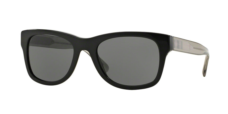 Burberry BE4211F Square Sunglasses  300187-BLACK 55-20-140 - Color Map black
