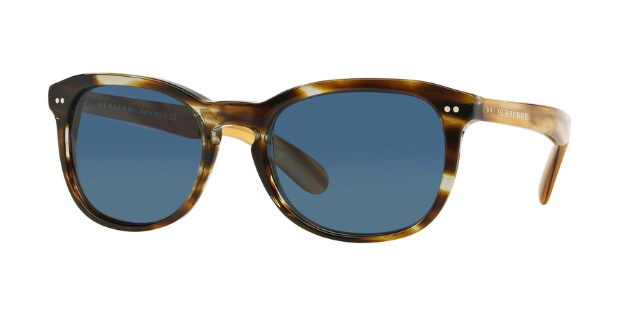 Burberry BE4214 Square Sunglasses  355180-BROWN HORN 55-20-140 - Color Map brown