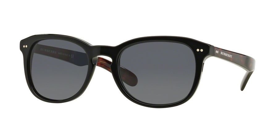 Burberry BE4214 Square Sunglasses  355487-BLACK 55-20-140 - Color Map black