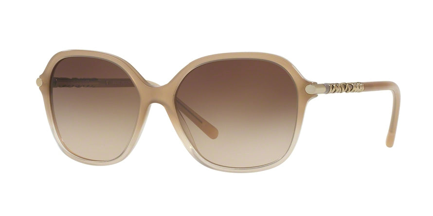 Burberry BE4228 Butterfly Sunglasses  335413-BEIGE GRADIENT 57-16-140 - Color Map light brown