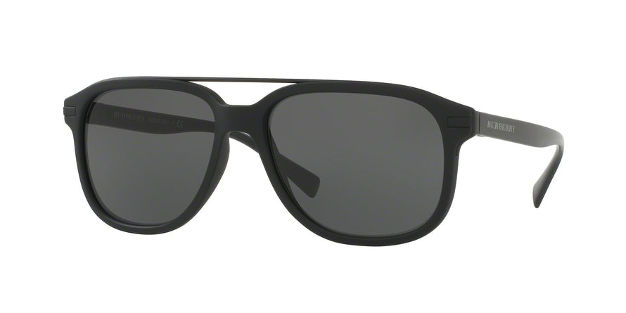 Burberry BE4233 Square Sunglasses  346487-MATTE BLACK 57-16-145 - Color Map black