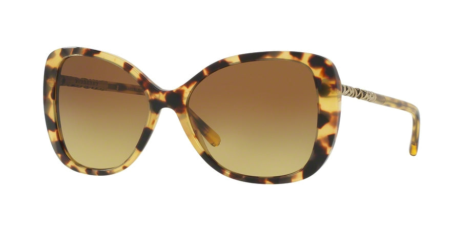 Burberry BE4238 Butterfly Sunglasses  327813-LIGHT HAVANA 57-17-140 - Color Map havana