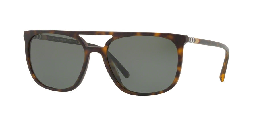 Burberry BE4257 Square Sunglasses  35369A-MATTE DARK HAVANA 57-17-145 - Color Map havana