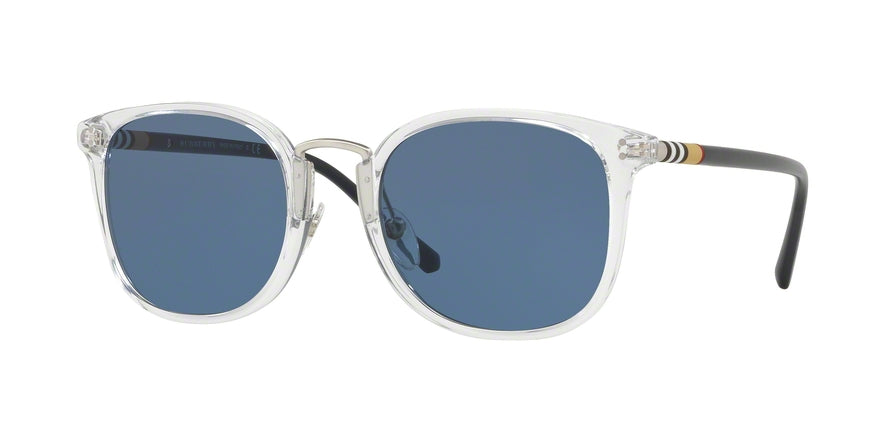 Burberry BE4266 Square Sunglasses  3024D2-TRANSPARENT 53-21-145 - Color Map clear