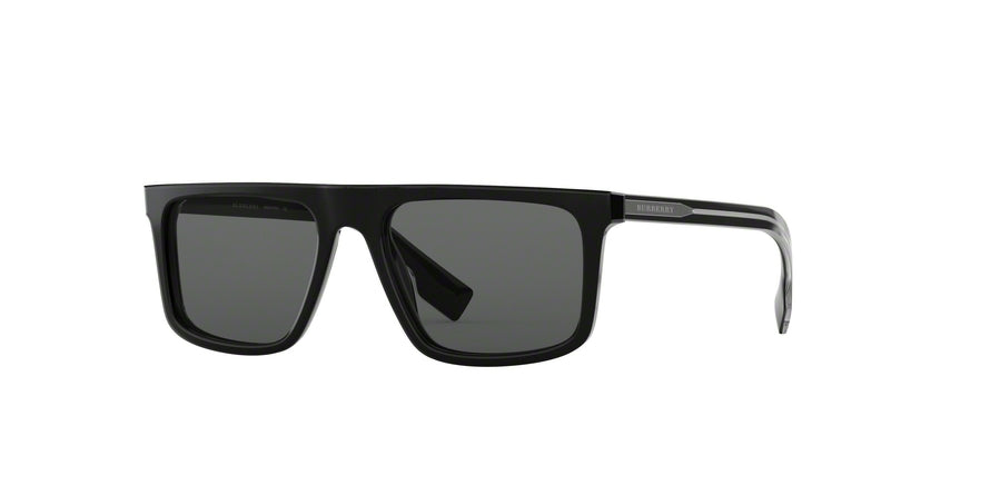 Burberry BE4276 Square Sunglasses  375887-BLACK 55-18-145 - Color Map black
