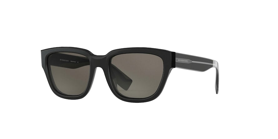 Burberry BE4277 Square Sunglasses  3758/3-BLACK 54-19-140 - Color Map black