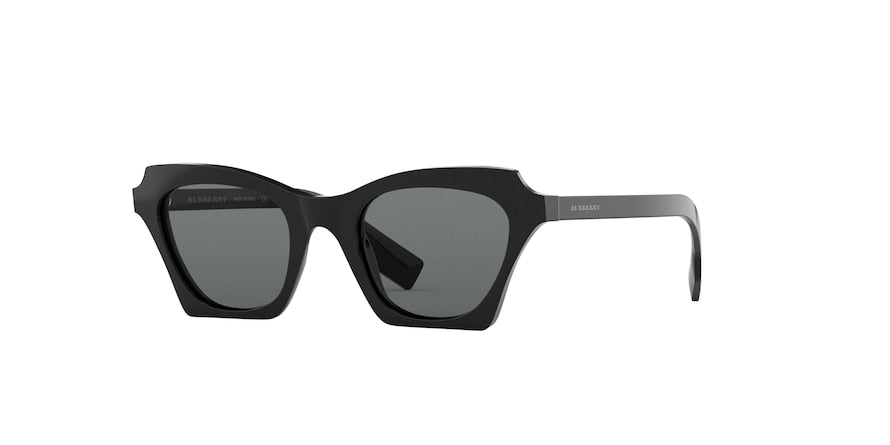 Burberry BE4283 Square Sunglasses  300187-BLACK 49-21-140 - Color Map black
