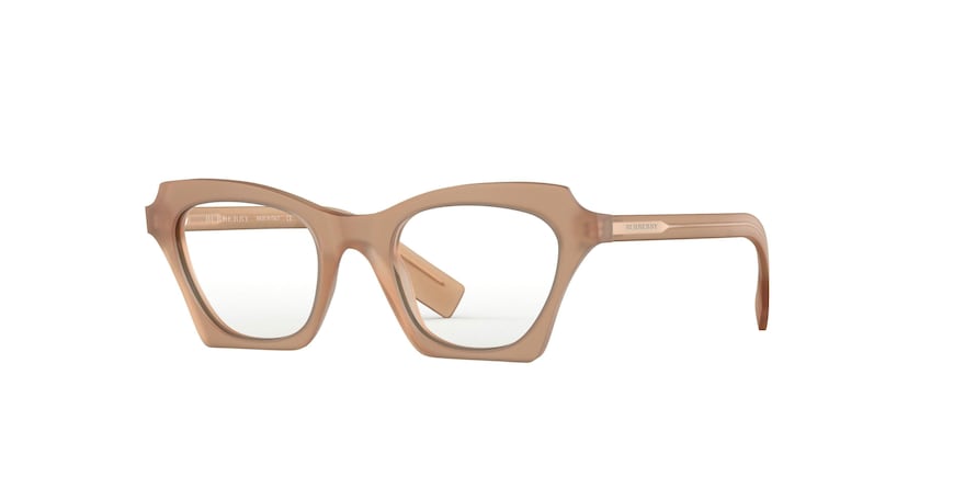 Burberry BE4283 Square Sunglasses  37501W-MATTE BROWN 49-21-140 - Color Map light brown