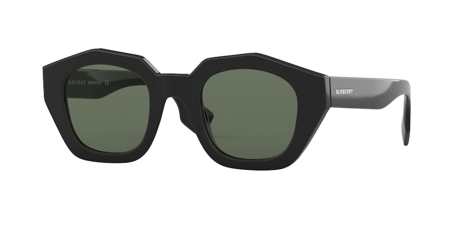 Burberry BE4288 Irregular Sunglasses  300171-BLACK 46-23-140 - Color Map black