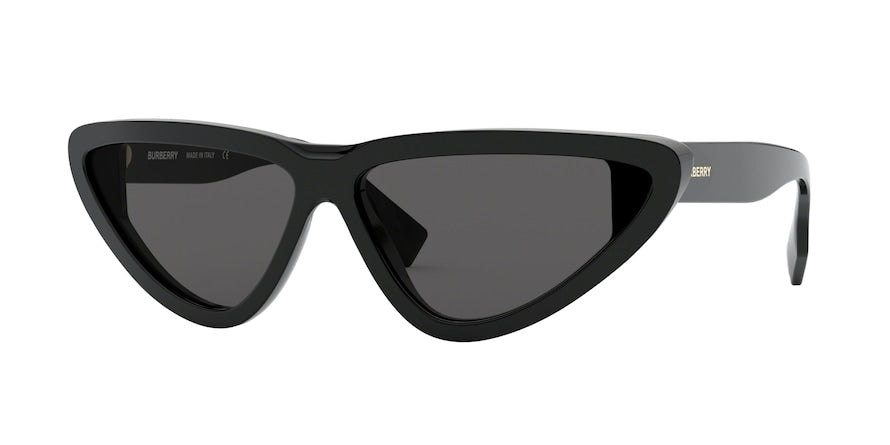 Burberry BE4292 Irregular Sunglasses  300187-BLACK 65-13-140 - Color Map black