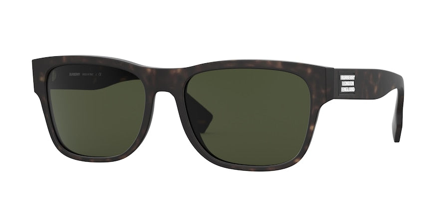 Burberry CARTER BE4309F Square Sunglasses  353671-MATTE DARK HAVANA 57-17-145 - Color Map havana