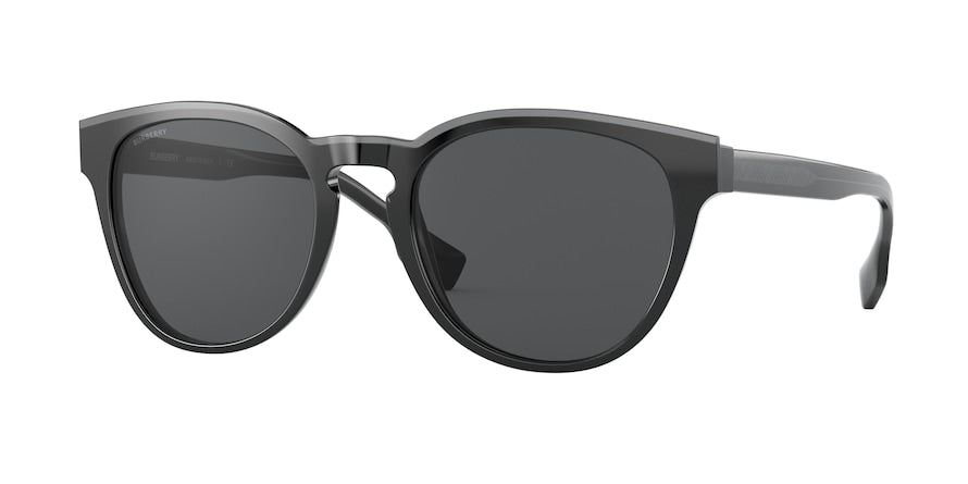 Burberry BE4310 Phantos Sunglasses  385087-TOP OPAL GREY ON BLACK 54-20-145 - Color Map grey