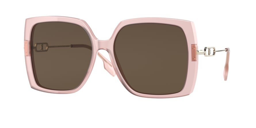 Burberry LUNA BE4332 Square Sunglasses  387473-PINK 57-16-140 - Color Map pink