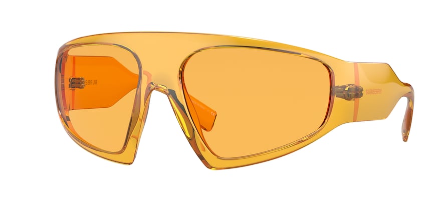 Burberry AUDEN BE4369 Irregular Sunglasses  4014/7-ORANGE 64-18-125 - Color Map orange