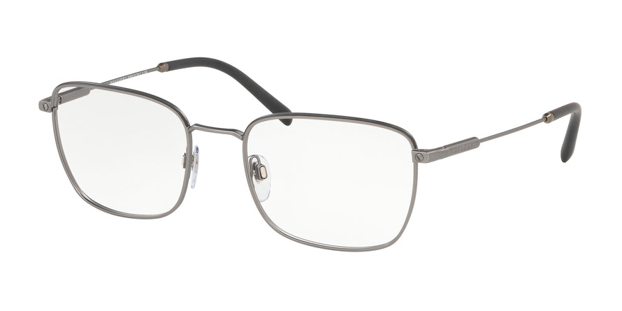 Bvlgari BV1105 Rectangle Eyeglasses  195-MATTE GUNMETAL/MATTE BLACK 55-20-145 - Color Map black