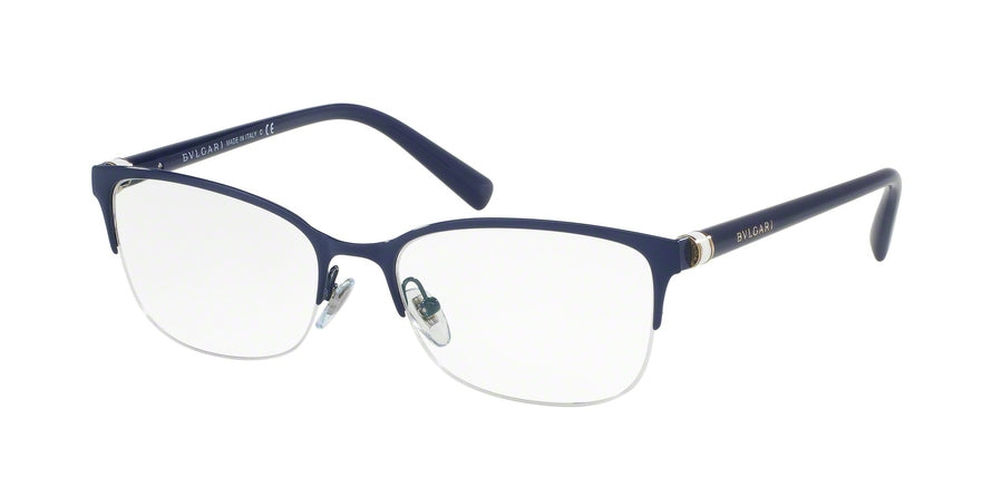 Bvlgari BV2189 Pillow Eyeglasses  2017-BLUE/VIOLET 53-16-140 - Color Map violet