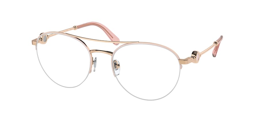 Bvlgari BV2235 Phantos Eyeglasses  2063-PINK GOLD/CHAMPAGNE 54-19-140 - Color Map pink