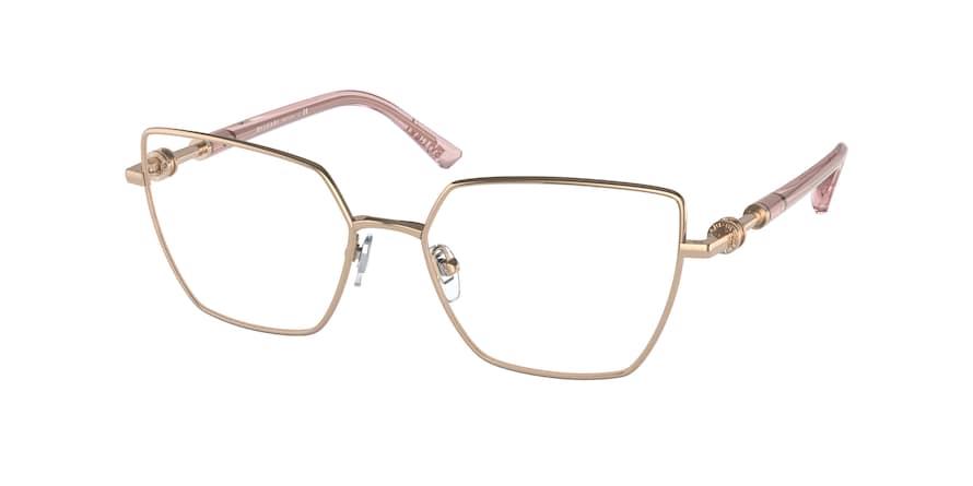 Bvlgari BV2236 Irregular Eyeglasses  2014-PINK GOLD 54-17-140 - Color Map gold