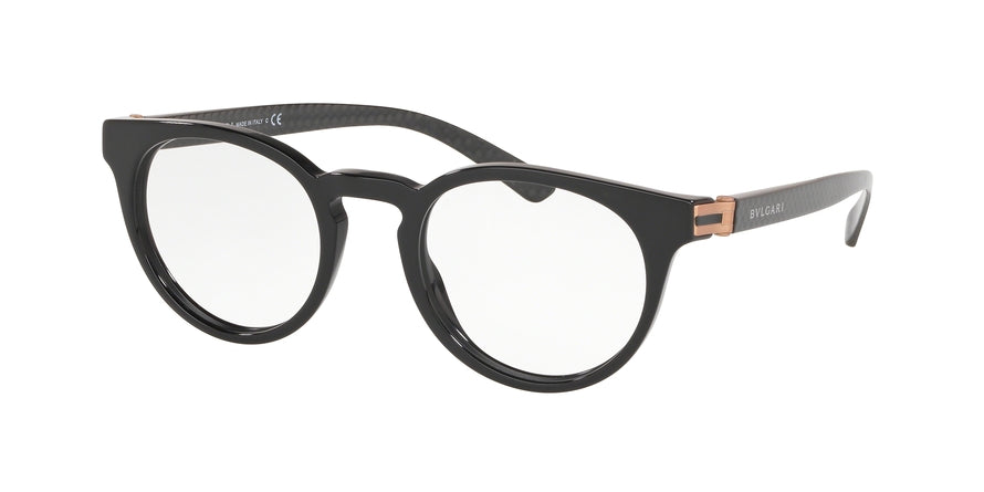 Bvlgari BV3041F Phantos Eyeglasses  501-BLACK 50-21-140 - Color Map black