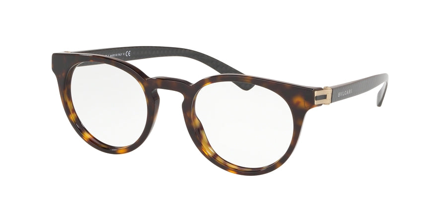 Bvlgari BV3041F Phantos Eyeglasses  504-DARK HAVANA 50-21-140 - Color Map havana