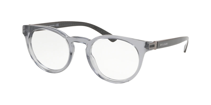 Bvlgari BV3041F Phantos Eyeglasses  5475-TRANSPARENT GREY 50-21-140 - Color Map grey