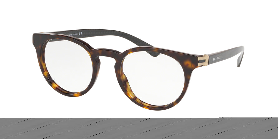 Bvlgari BV3041 Phantos Eyeglasses  504-DARK HAVANA 49-21-140 - Color Map havana