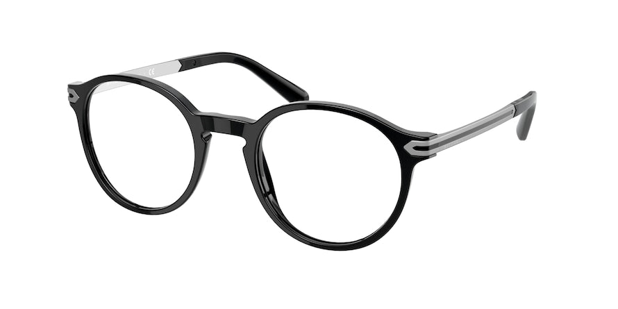 Bvlgari BV3045F Phantos Eyeglasses  501-BLACK 50-22-145 - Color Map black