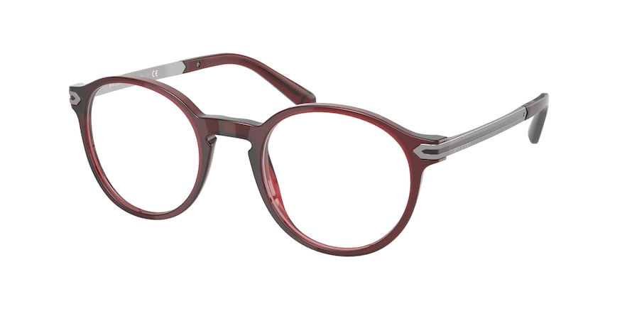 Bvlgari BV3045 Phantos Eyeglasses  5493-BROWN RED 50-22-145 - Color Map bordeaux